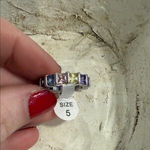 Size 5 Bomb Party Ring- no bag